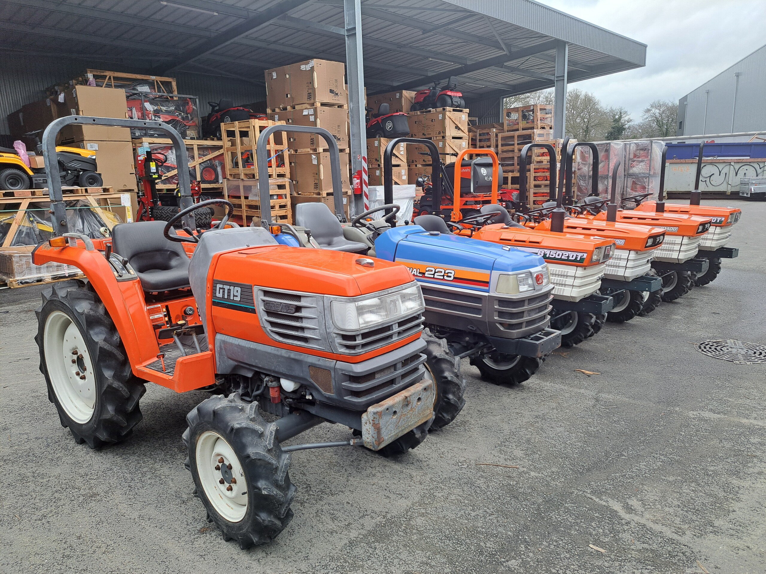 Tracteur reconditionnés